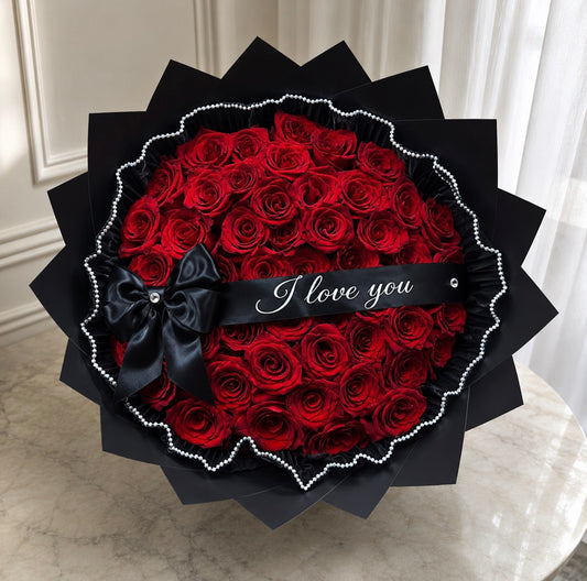 Forever Bouquet- Faux Roses