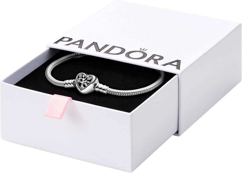 Pandora Sparkling Infinity Heart Bracelet- Silver