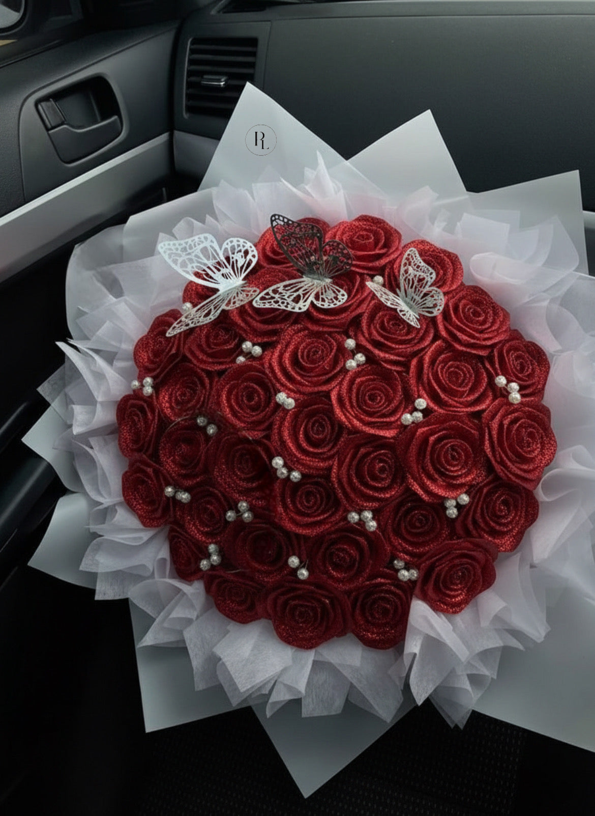 Forever Bouquet- Faux Roses